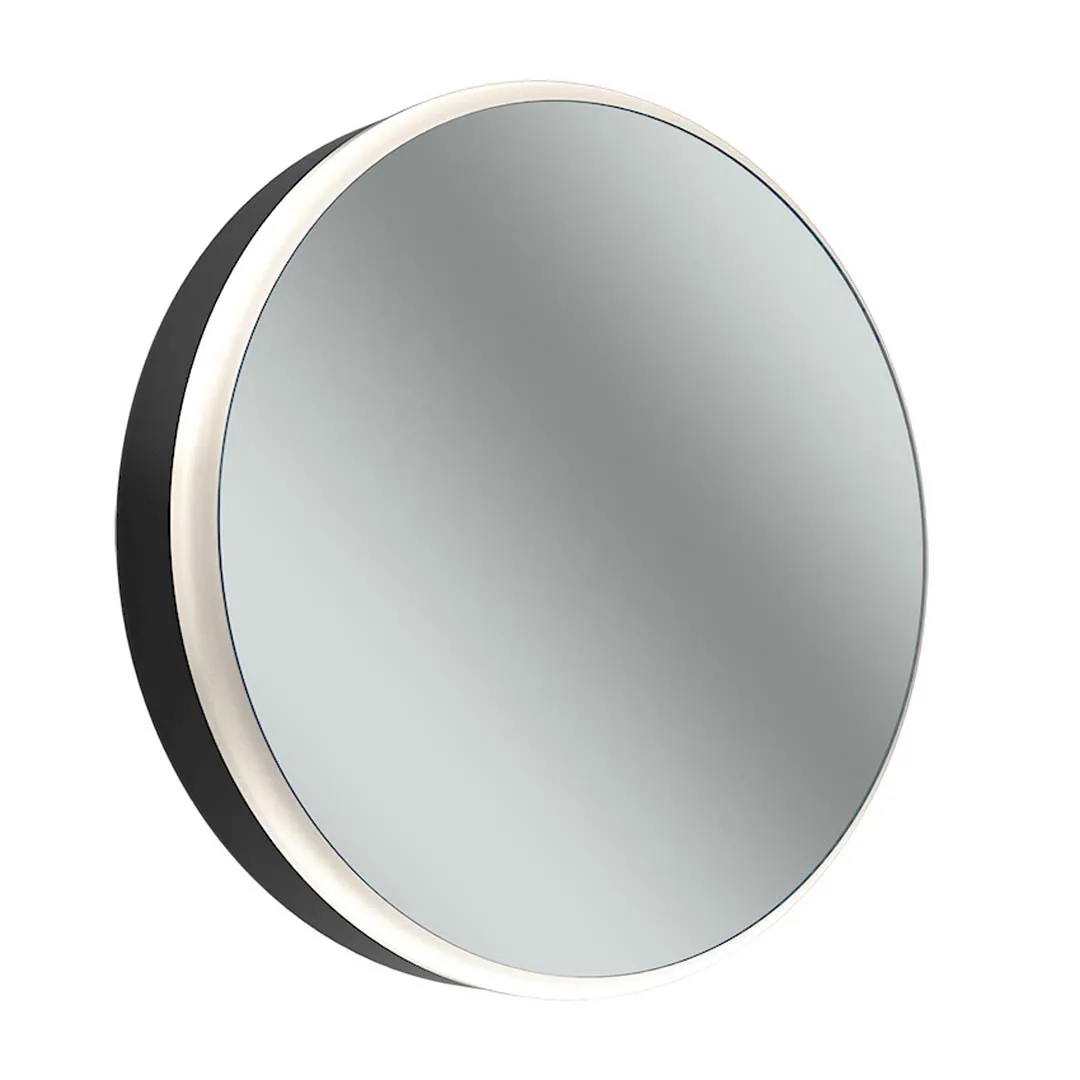 Schneider Spiegelschrank LUN1 73/1/D2W/L, sw, RW Spiegel, CH Modell – Edelstahlgehäuse, LED-Beleuchtung Dim2Warm (2000–6500 K), 733 mm Durchmesser, Tiefe 165 mm Schneider Spiegelschrank LUN1 73/1/D2W/L, sw, RW Spiegel, CH Modell – Edelstahlgehäuse, LED-Beleuchtung Dim2Warm (2000–6500 K), 733 mm Durchmesser, Tiefe 165 mm