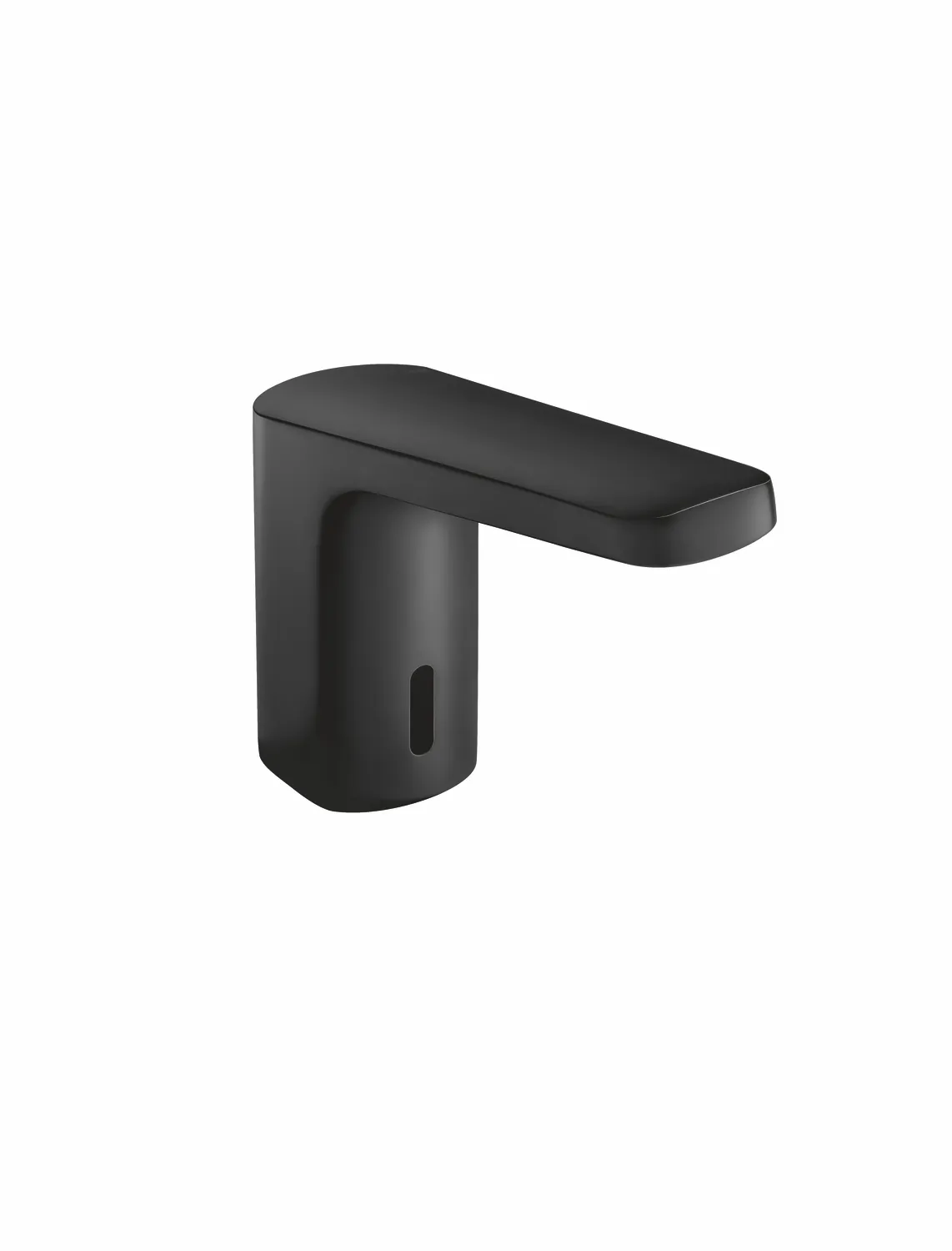 SENSORIC Elektr.Waschtischarmatur pulv.,kub.,Batterieb. schw tiefmatt SENSORIC Elektr.Waschtischarmatur pulv.,kub.,Batterieb. schw tiefmatt