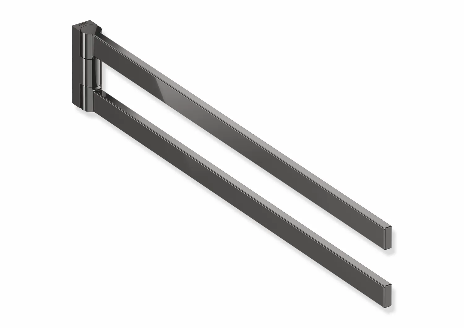 Handtuchhalter, Edelstahl, PVD, zweiarmig, Länge 446 mm, Höhe 72 mm, in Farbe CK (messing glänzend)