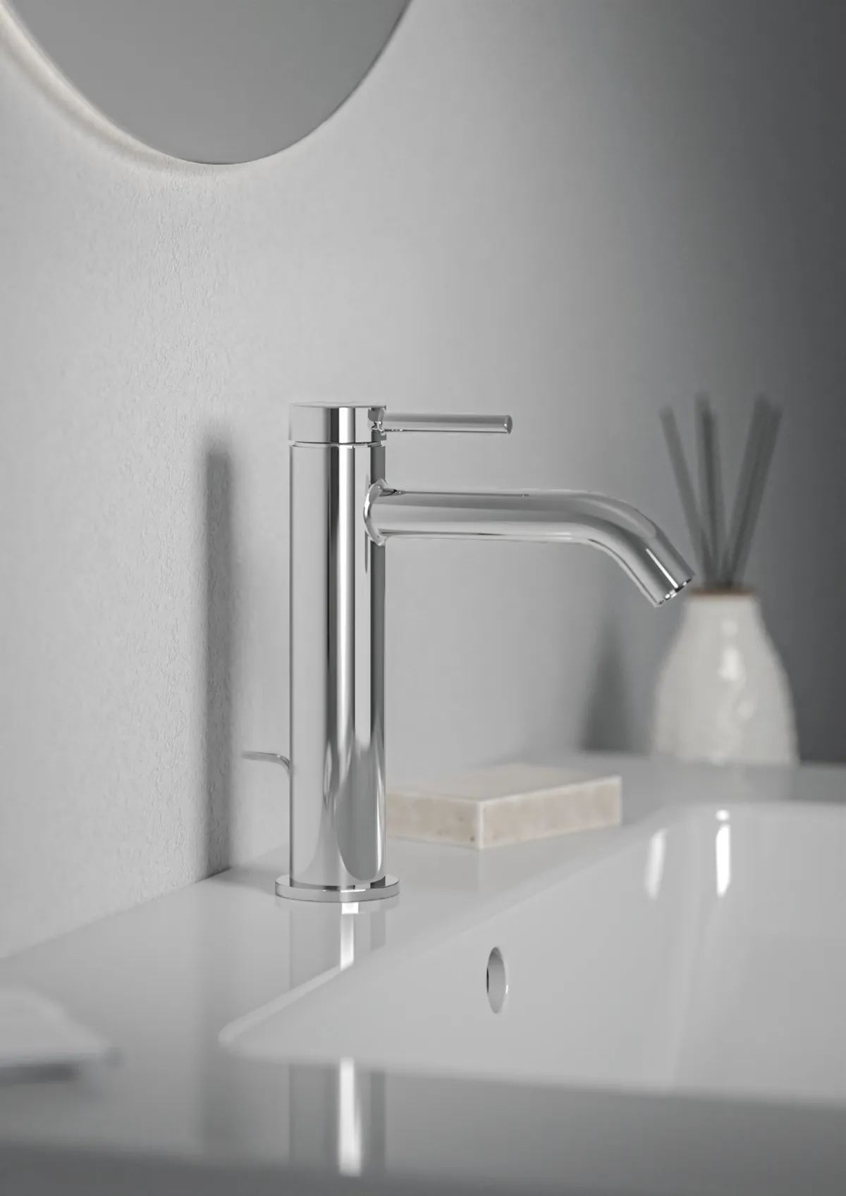 Ideal Standard Waschtischarmatur Ceraline Nuovo Ausladung 135mm mit Ablaufgarnitur BlueStart Chrom Ideal Standard Waschtischarmatur Ceraline Nuovo Ausladung 135mm mit Ablaufgarnitur BlueStart Chrom