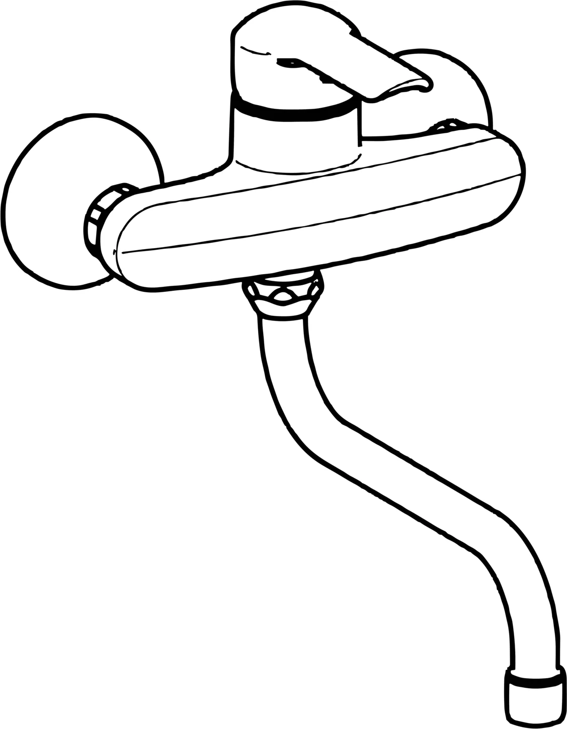 HansaVANTIS Einhebelmischer Küchenarmatur HansaVANTIS 5253 Ausladung 200 mm DN15 Chrom HansaVANTIS Einhebelmischer Küchenarmatur HansaVANTIS 5253 Ausladung 200 mm DN15 Chrom