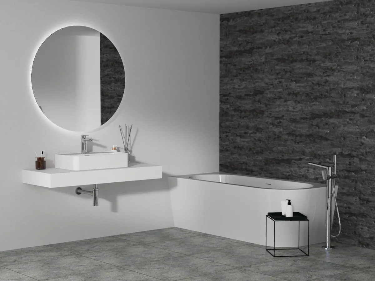 Ideal Standard Spiegel „Conca“ 120 × 120 cm Ideal Standard Spiegel „Conca“ 120 × 120 cm