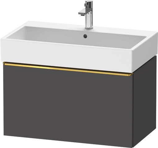 Duravit Waschtischunterschrank wandhängend „D-Neo“ 78,4 × 44 × 44,2 cm