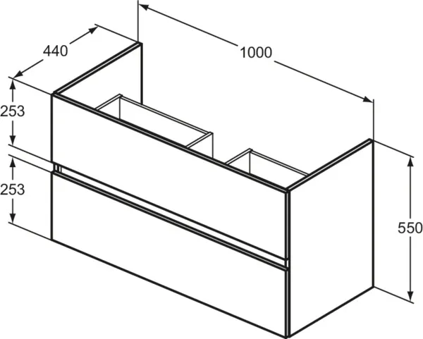 Möbelpaket Eurovit+ mit Waschtisch 101cm Weiß und Unterschrank 100cm 2 Auszüge Hochglanz grau lackiert Möbelpaket Eurovit+ mit Waschtisch 101cm Weiß und Unterschrank 100cm 2 Auszüge Hochglanz grau lackiert