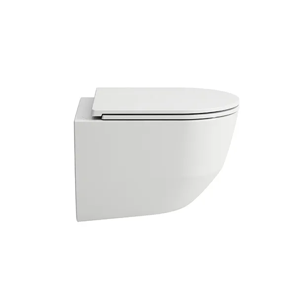 Laufen Wand-Tiefspül-WC Ausladung 49 cm „Pro“ 360 × 340 × 490 mm in Weiß, ohne Spülrand Laufen Wand-Tiefspül-WC Ausladung 49 cm „Pro“ 360 × 340 × 490 mm in Weiß, ohne Spülrand