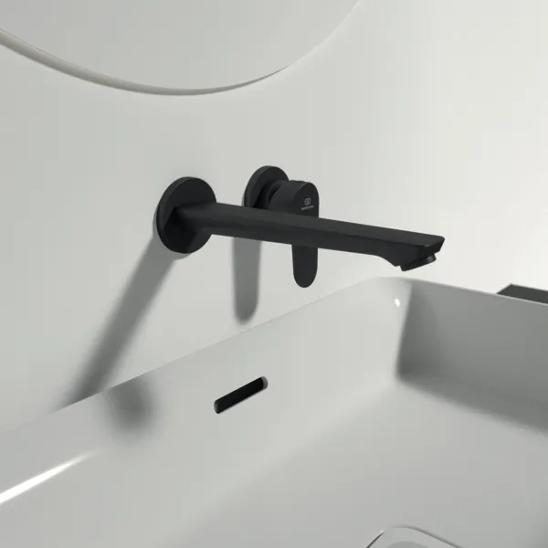 Wand-Waschtischarmatur Cerafine O Ausladung 224mm Chrom Wand-Waschtischarmatur Cerafine O Ausladung 224mm Chrom