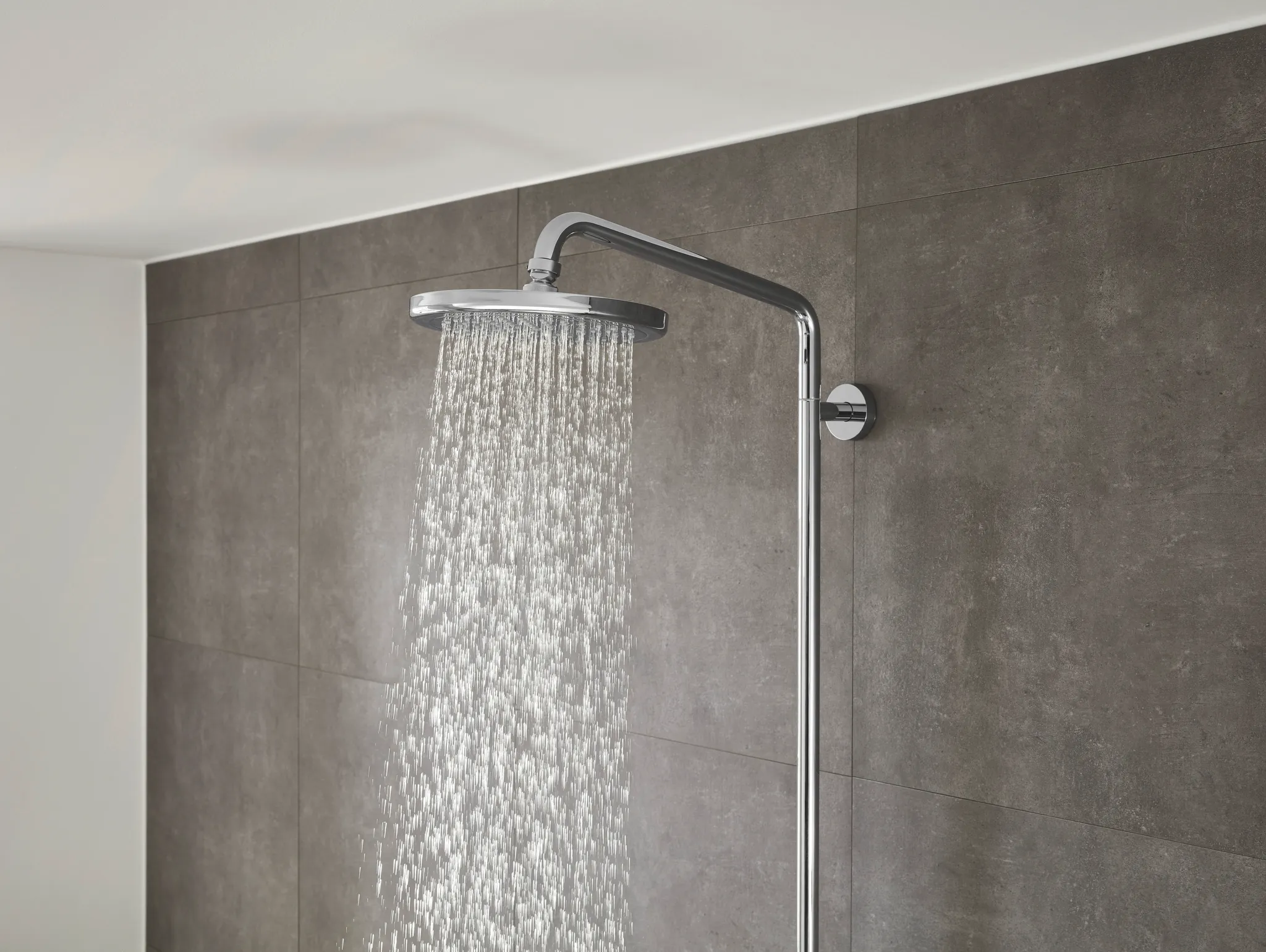 Showerpipe Croma 220 für Dusche chrom mit Thermostat Showerpipe Croma 220 für Dusche chrom mit Thermostat
