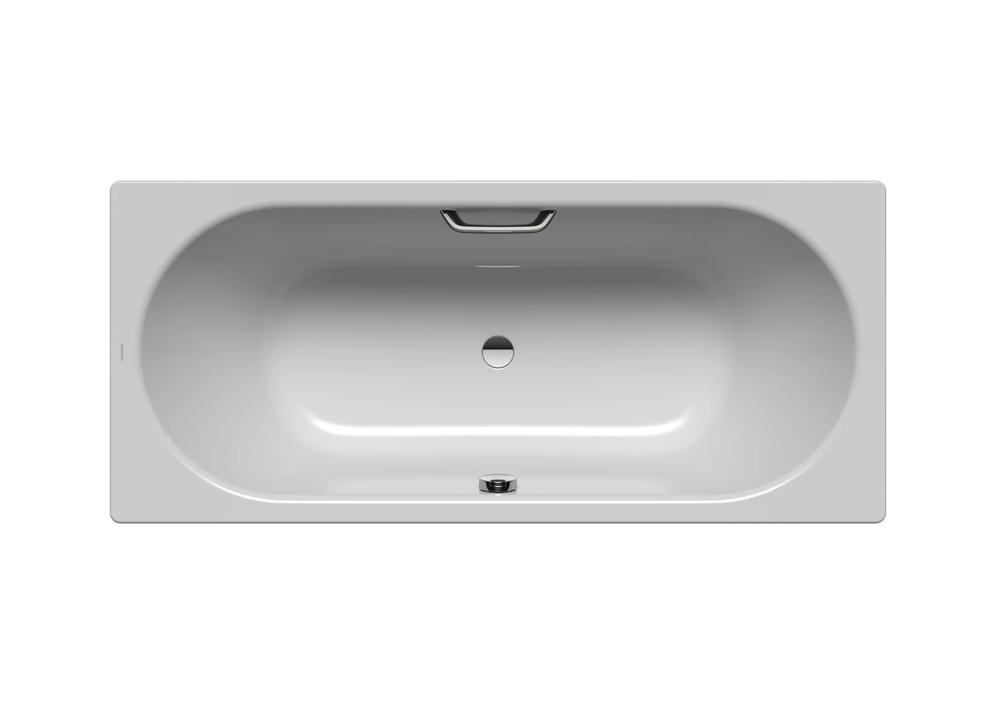 Kaldewei CLASSIC DUO Badewanne, 1700x750 mm, manhattan, Perl-Effekt, mit Griffloch