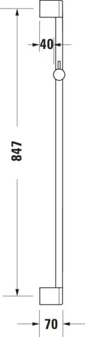 Brausestange Brausen und Zubehör Brausestange „ZubehörArmaturen“ in Gold (poliert)