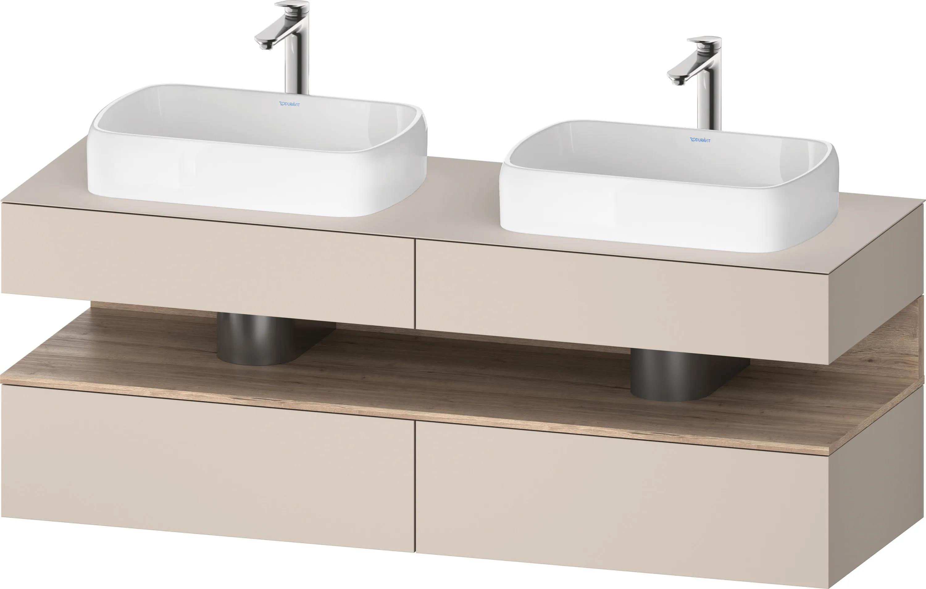 Duravit Waschtischunterschrank wandhängend „Qatego“