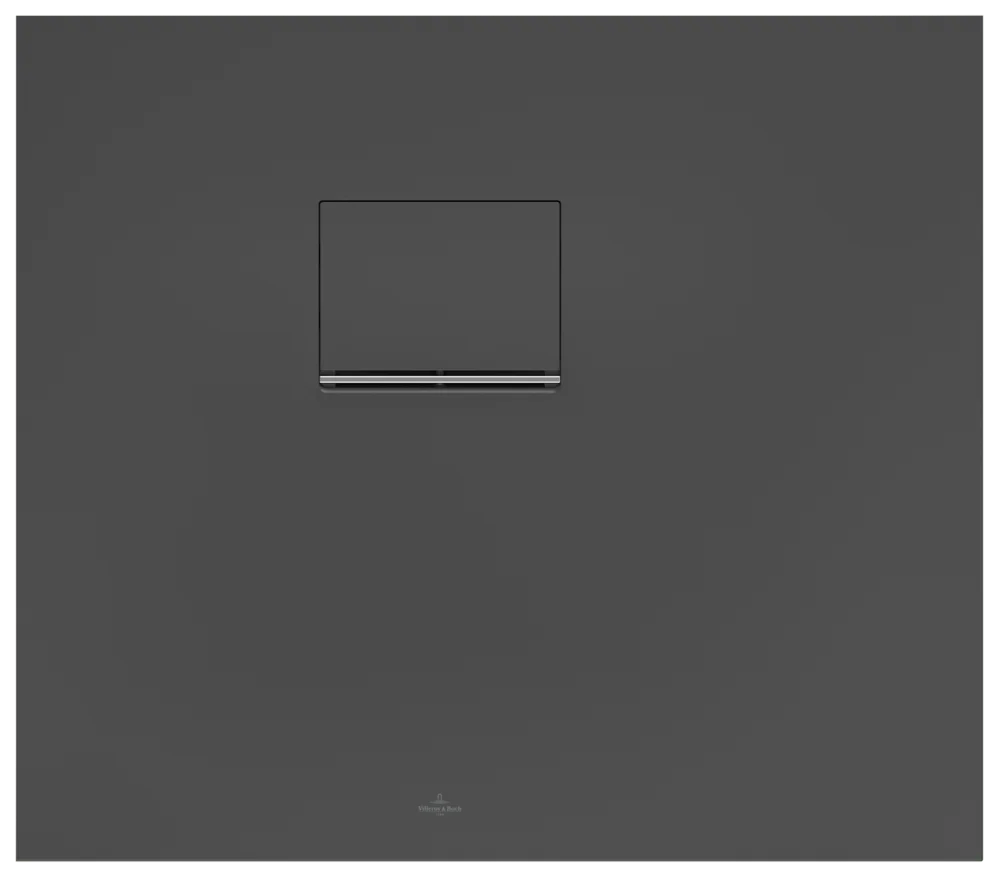 Villeroy & Boch Squaro Infinity Duschwanne 800x700x40mm, links EB:li flb Einbau, AR Anthracite