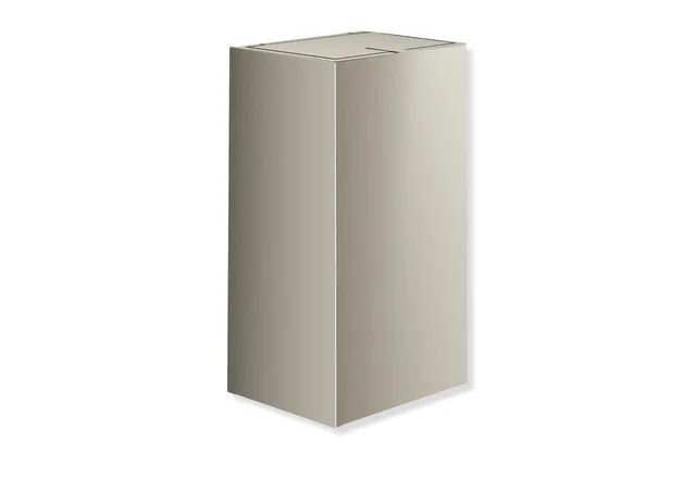 HEWI System 900 Hygieneabfallbehälter, Edelstahl, PVD, Fassungsvermögen ca. 6 Liter