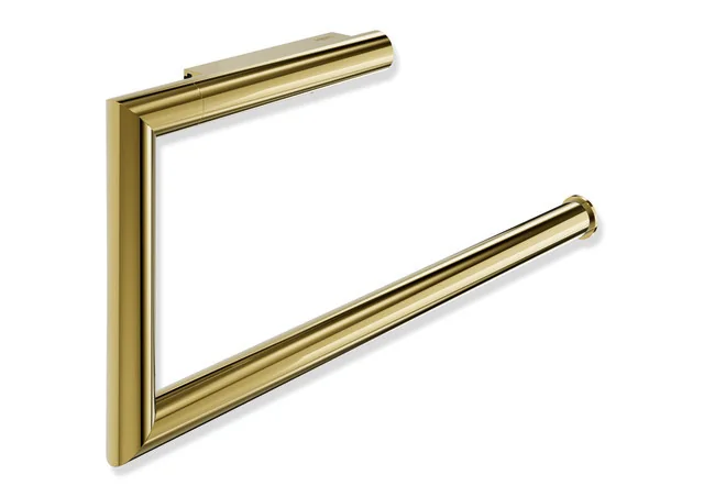 HEWI WC-Papierhalter System 162, 2-fach, Edelstahl PVD, Gold glänzend, 250 mm breit, 110 mm hoch HEWI WC-Papierhalter System 162, 2-fach, Edelstahl PVD, Gold glänzend, 250 mm breit, 110 mm hoch