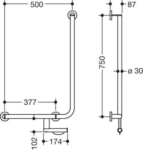 HEWI Haltegriff „System 900“