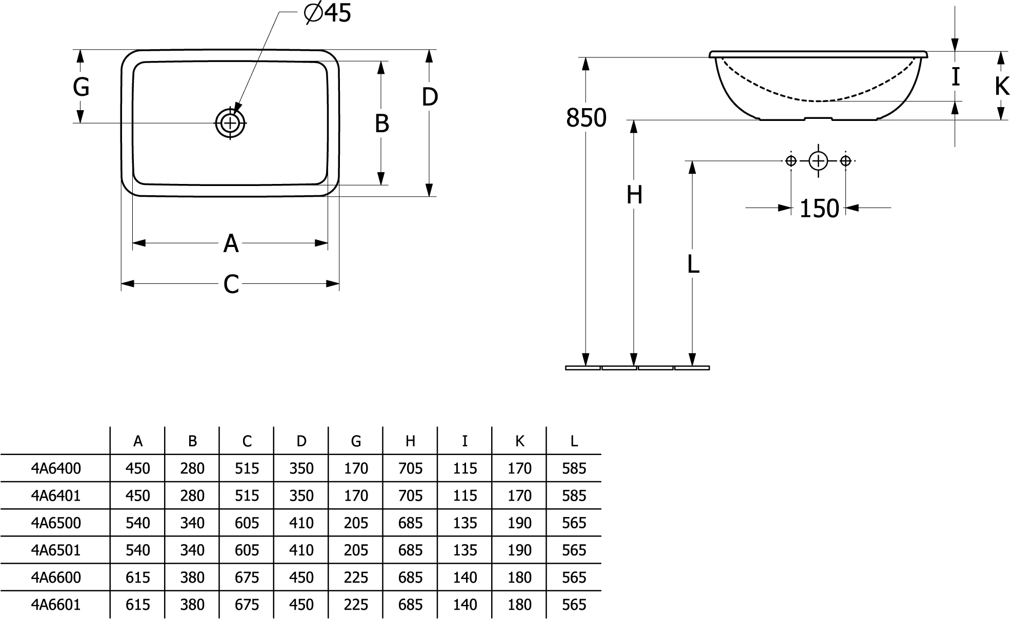 Villeroy & Boch Einbauwaschtisch aus TitanCeram „Loop & Friends“ ohne Hahnlochbohrung, ⌀ mm, ohne Hahnlochbohrung in Weiß Alpin Villeroy & Boch Einbauwaschtisch aus TitanCeram „Loop & Friends“ ohne Hahnlochbohrung, ⌀ mm, ohne Hahnlochbohrung in Weiß Alpin