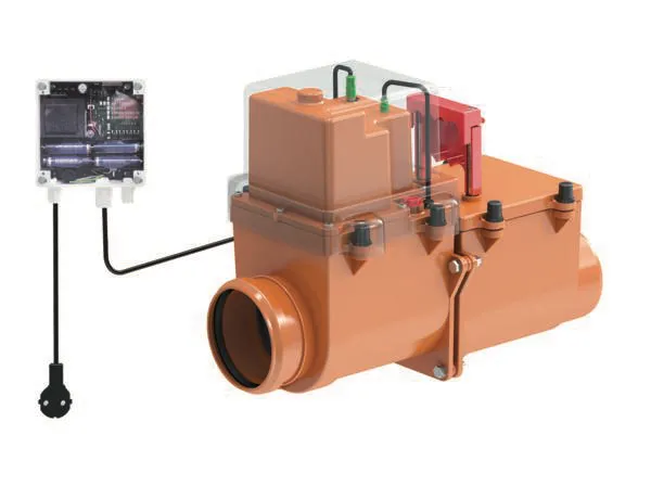 Rückstauverschluss Stausafe F, DN 100 Rückstauverschluss Stausafe F, DN 100