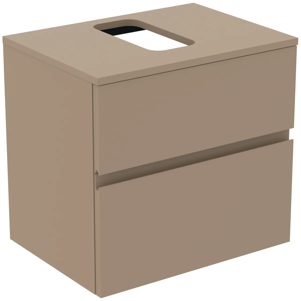 Ideal Standard Waschtischunterschrank „Finesse“ 60,2 × 55,8 × 44 cm Greige matt Ideal Standard Waschtischunterschrank „Finesse“ 60,2 × 55,8 × 44 cm Greige matt