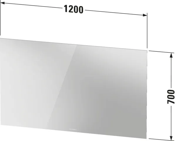 Duravit Spiegel „Licht & Spiegel“ 120 × 70 cm Duravit Spiegel „Licht & Spiegel“ 120 × 70 cm