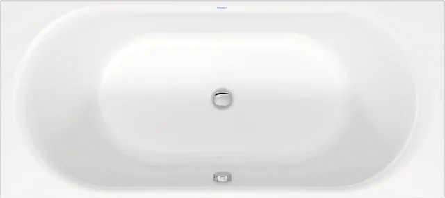Duravit Badewanne „D-Neo“ rechteck 1800 × 800 mm, Mittelablauf in Weiß Duravit Badewanne „D-Neo“ rechteck 1800 × 800 mm, Mittelablauf in Weiß