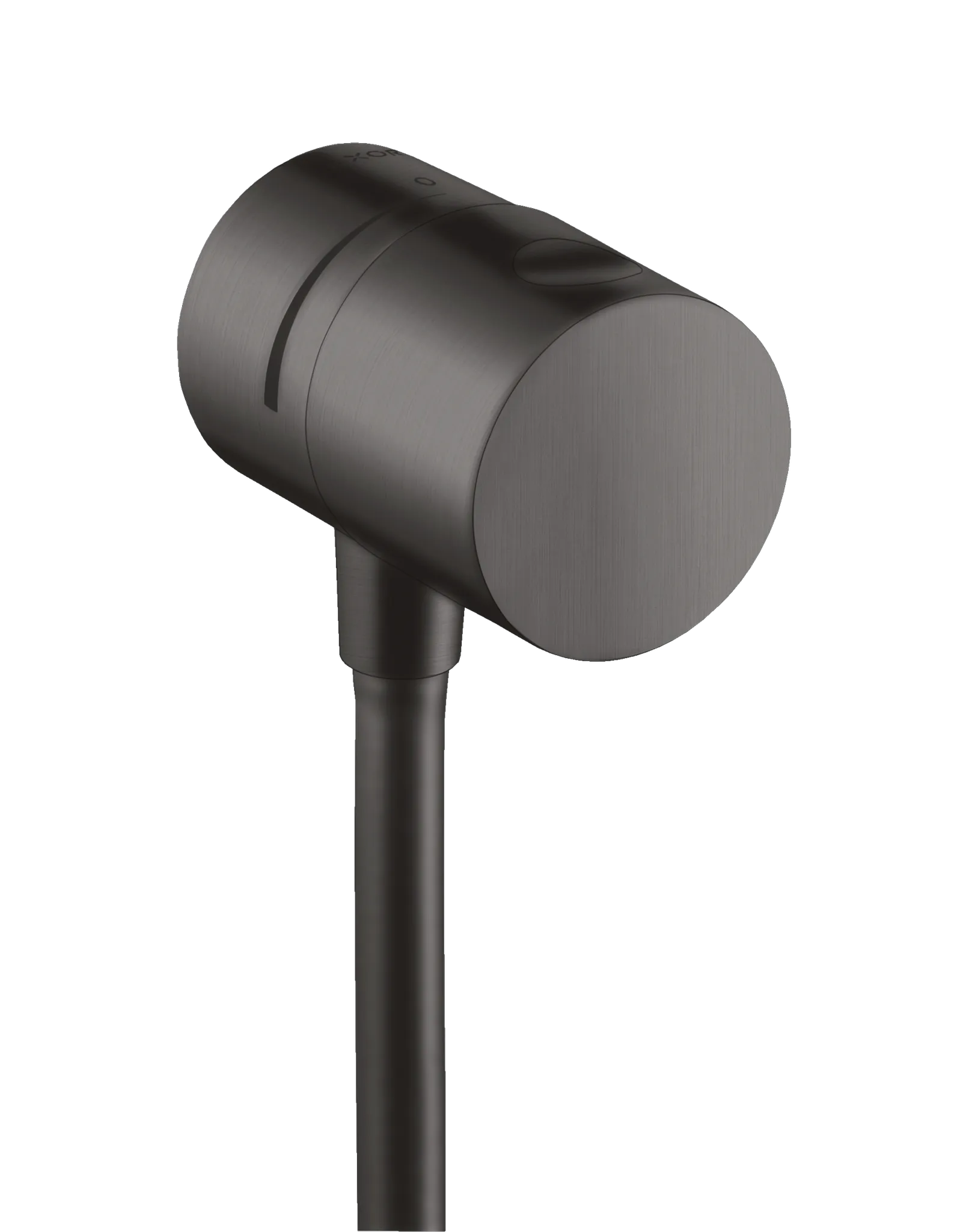 Hansgrohe AXOR Uno Wandanschluss Stop Brushed Black Chrome