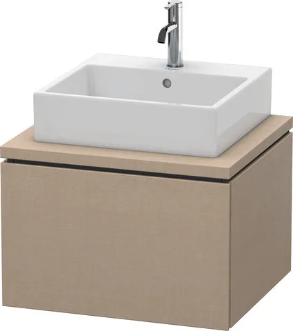 Duravit Waschtischunterschrank wandhängend „L-Cube“ 62 × 40 × 54,7 cm Leinen Duravit Waschtischunterschrank wandhängend „L-Cube“ 62 × 40 × 54,7 cm Leinen