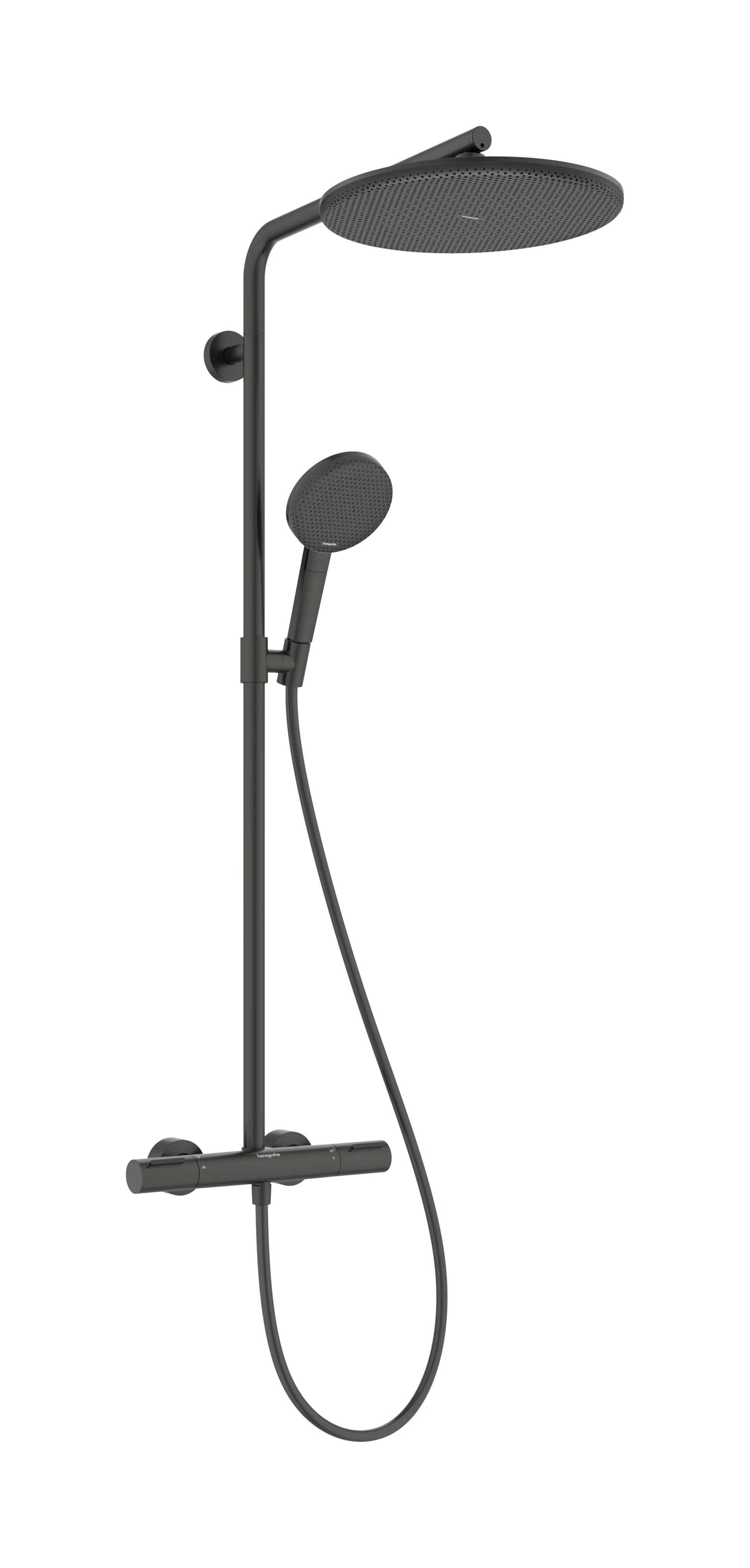 Hansgrohe AXOR ShowerComposition Brausenmodul 110/220 1jet Schulterbrause Brushed Black Chrome Hansgrohe AXOR ShowerComposition Brausenmodul 110/220 1jet Schulterbrause Brushed Black Chrome