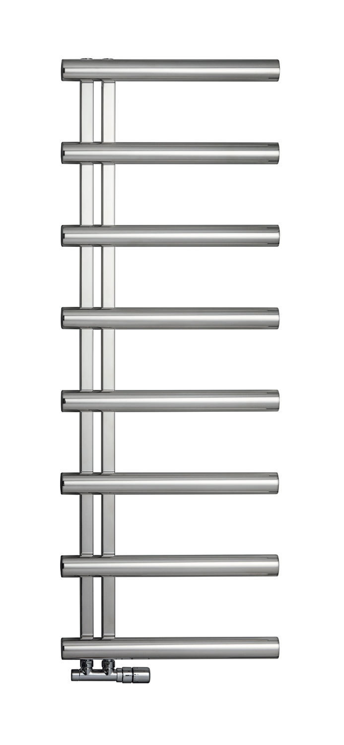 Zehnder Design-Heizkörper „Chime“ für Warmwasser-Zentralheizung mit 50 mm-Seitenanschluss 50 × 138 cm 