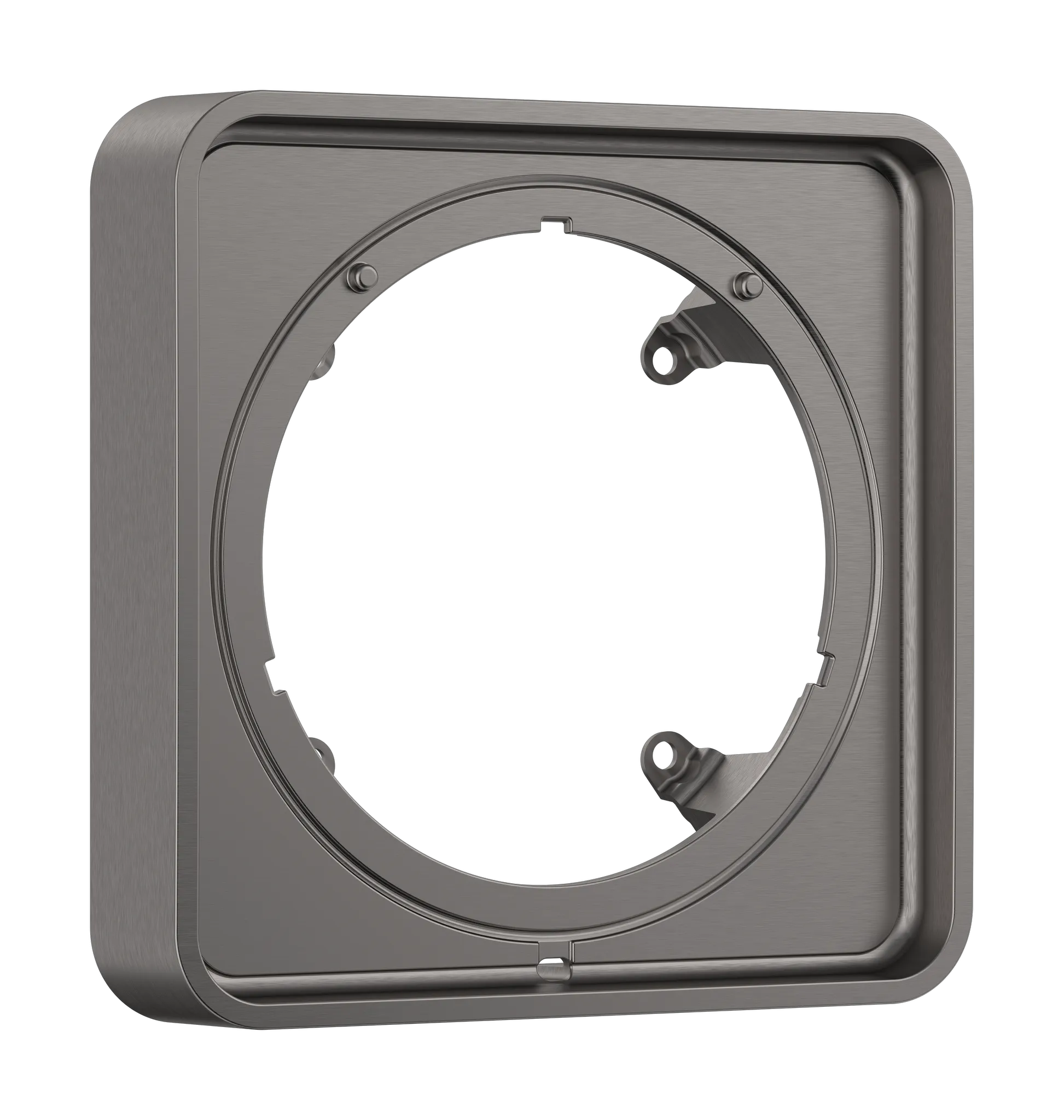 Hansgrohe AXOR ShowerSelect ID Verlängerungsrosette softsquare 22 mm BBC, Brushed Black Chrome