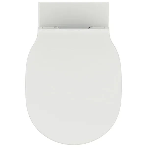 Wand-Tiefspül-WC-Kombipaket Connect Air, AQUABLADE, mit Softclosing, 365x540mm, Weiß