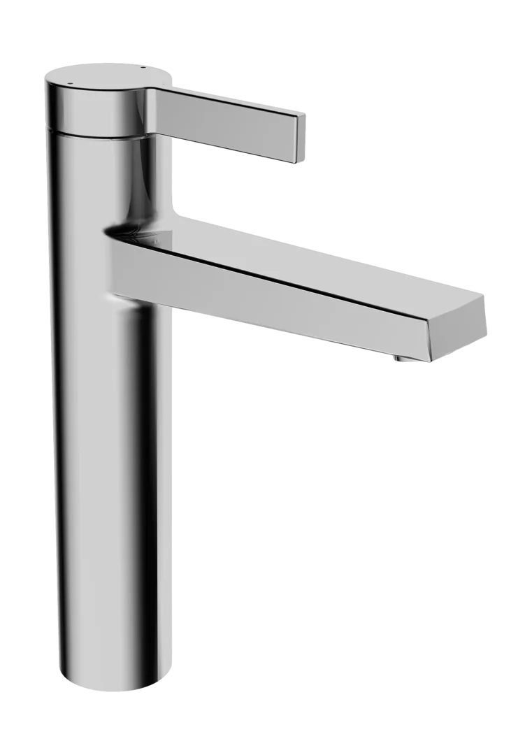 HansaLOFT Waschtischarmatur Einhebelmischer HansaLOFT 5756 Kupferrohr Ausladung 143 mm DN15 Chrom HansaLOFT Waschtischarmatur Einhebelmischer HansaLOFT 5756 Kupferrohr Ausladung 143 mm DN15 Chrom