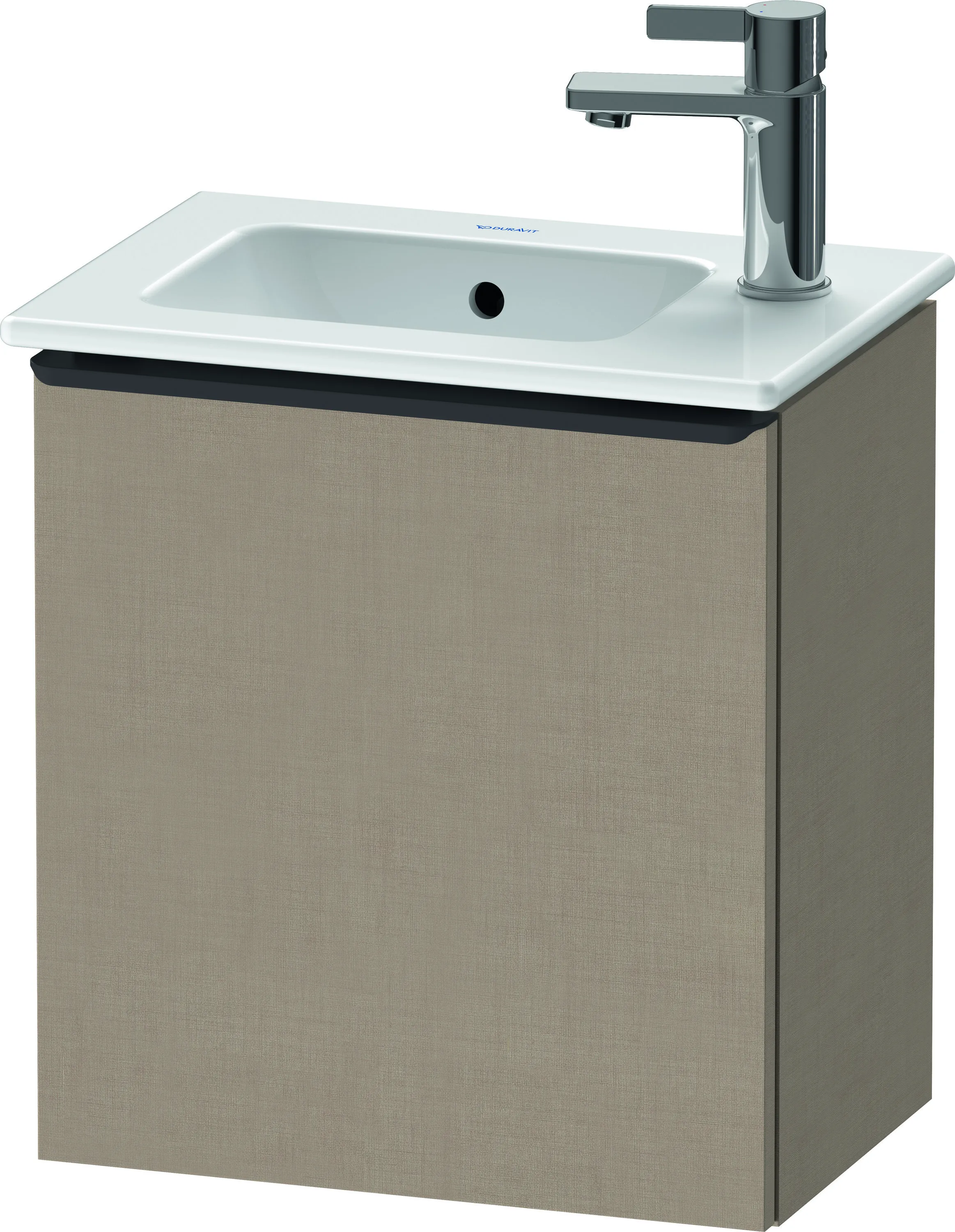 Duravit Waschtischunterschrank wandhängend „D-Neo“ 41 × 44 × 27,4 cm Leinen