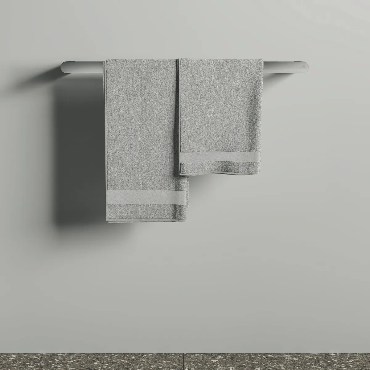 Ideal Standard doppelte Handtuchhalter Conca, rund, 600mm, Chrom Ideal Standard doppelte Handtuchhalter Conca, rund, 600mm, Chrom