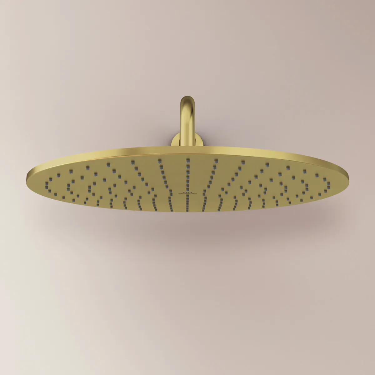 Regenbrause Idealrain, rund Durchmesser: 400mm, Brushed Gold