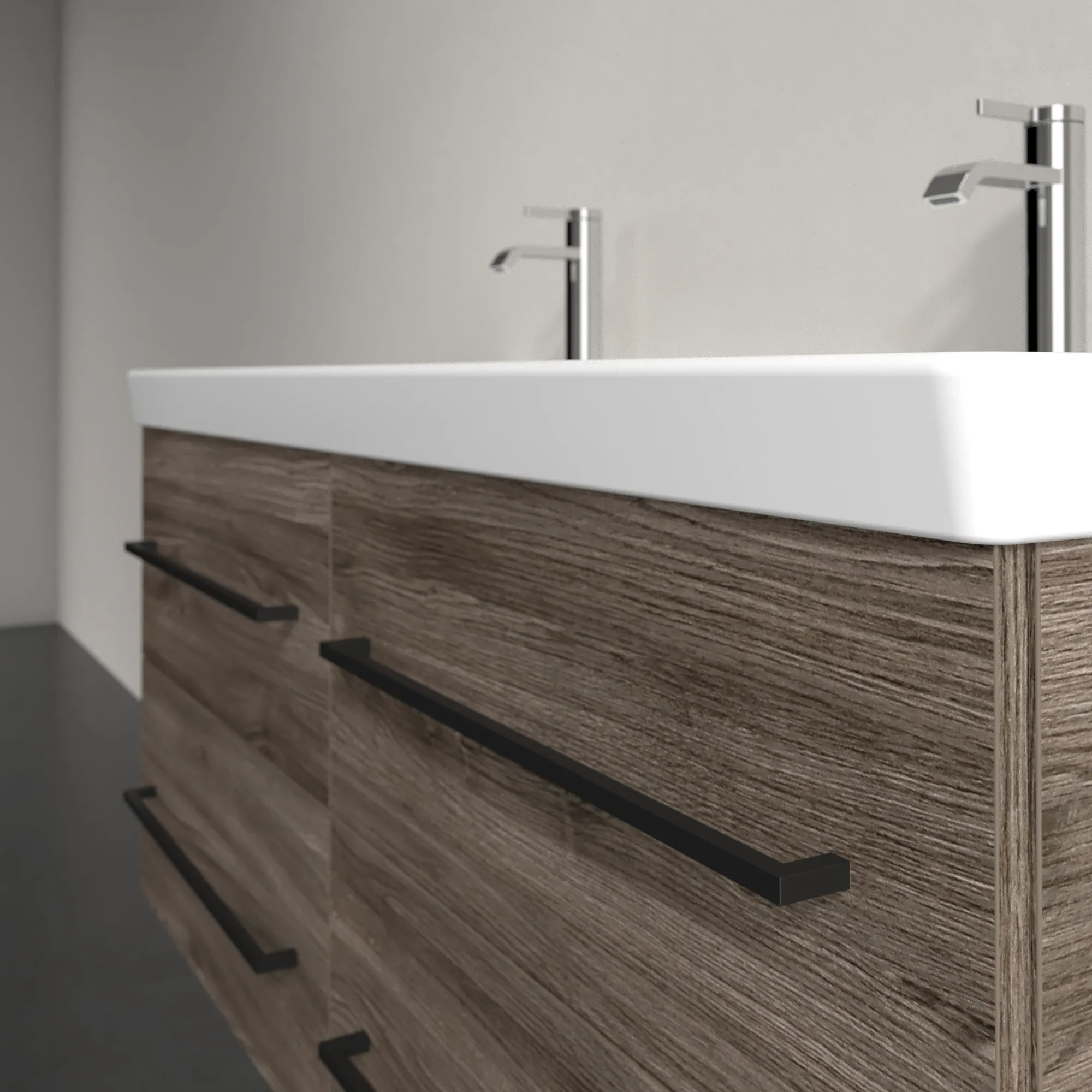 Villeroy & Boch Avento Unterschrank für Unterbauwaschbecken 1180x514x484mm Stone Oak