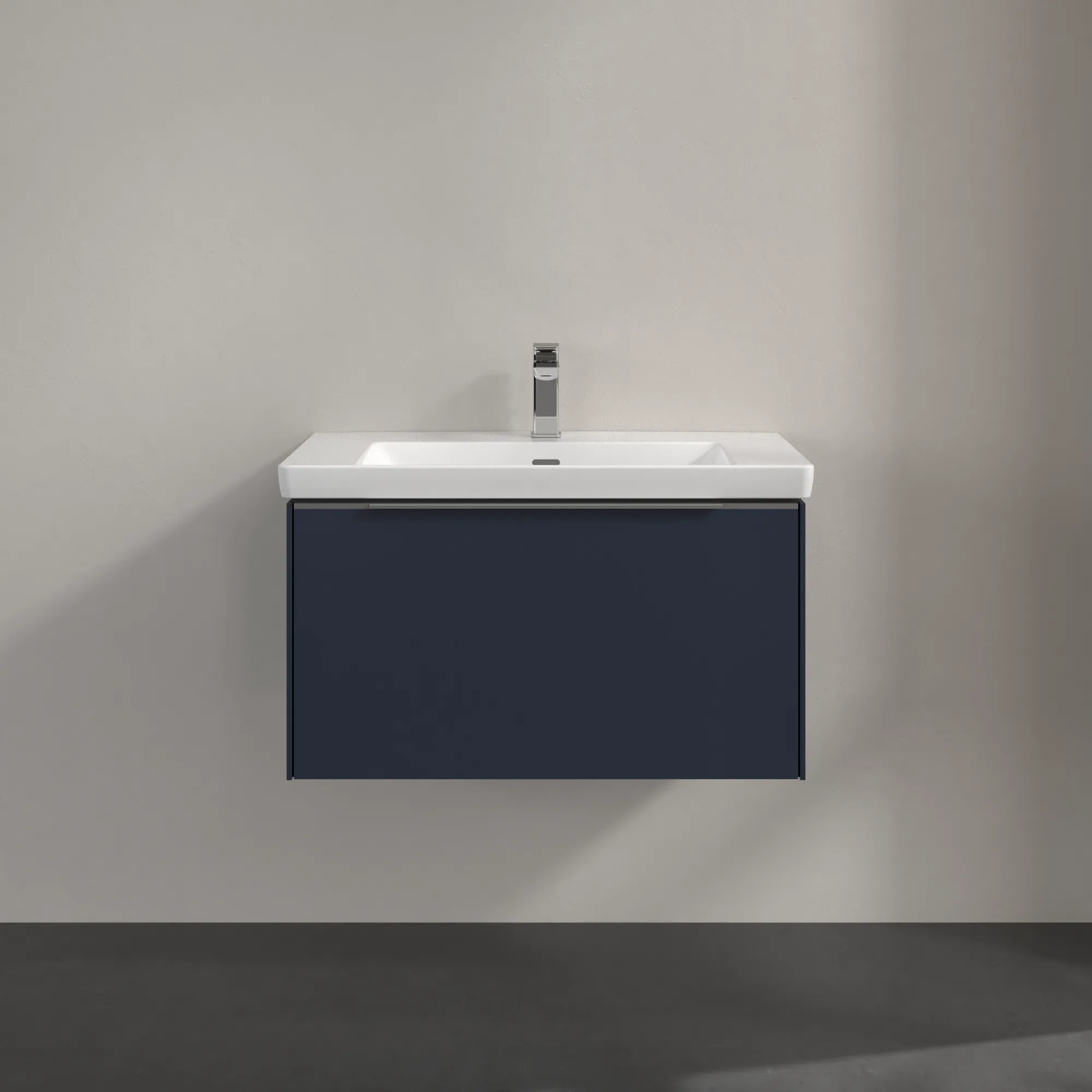 Villeroy & Boch Subway 3.0 Waschbeckenunterschrank C57300 772x429x478mm Marine Blue Villeroy & Boch Subway 3.0 Waschbeckenunterschrank C57300 772x429x478mm Marine Blue