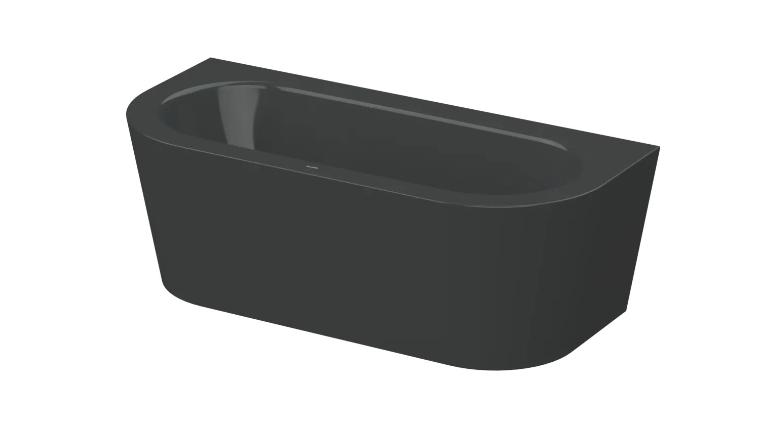 Bette rechteck Badewanne „BetteStarlet I Silhouette“ 165 × 75 cm in Schwarz
