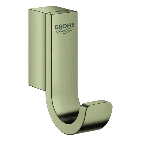 Grohe Selection Einfacher Bademantelhaken 41039, nickel gebürstet Grohe Selection Einfacher Bademantelhaken 41039, nickel gebürstet