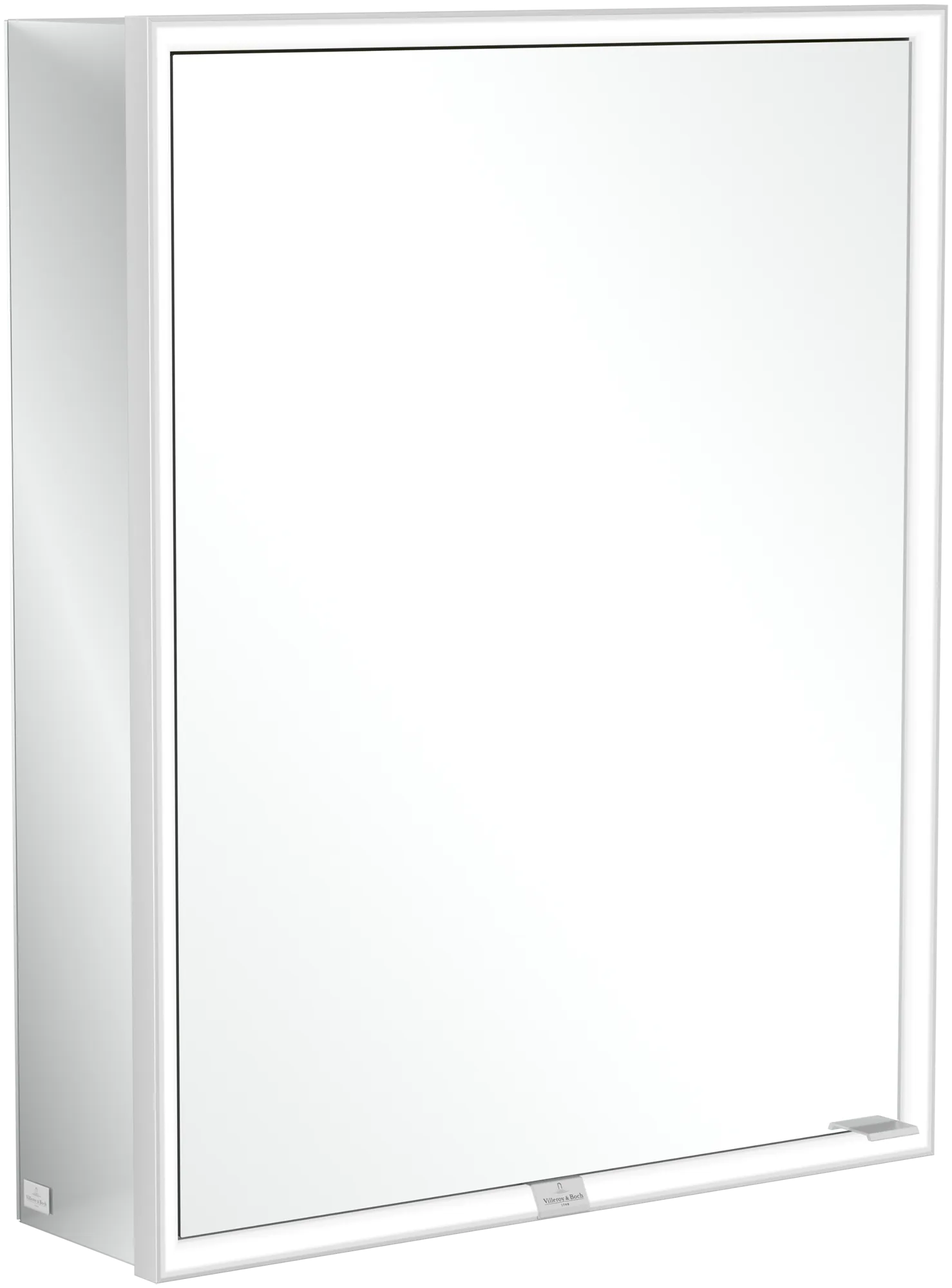 Villeroy & Boch Vorbau-Spiegelschrank „My View Now“ 600 × 750 × 168 mm in White Matt, Anschlag links, links Villeroy & Boch Vorbau-Spiegelschrank „My View Now“ 600 × 750 × 168 mm in White Matt, Anschlag links, links