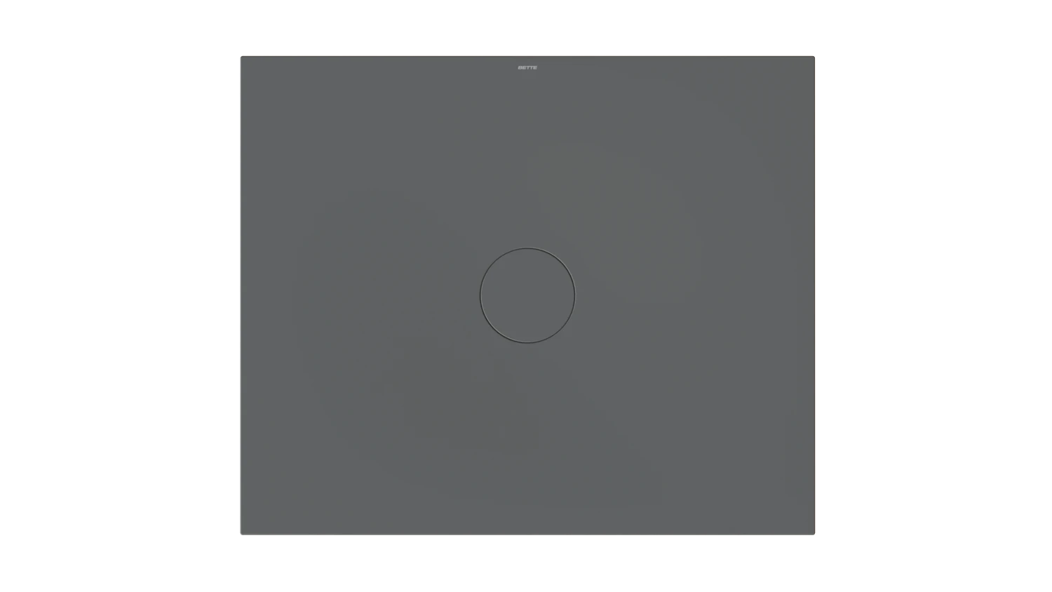 Bette rechteck Duschwanne „BetteAir“ 1200 × 1000 mm mit BetteAntirutsch Pro, ohne Oberflächenveredelung, ohne Wannenträger, in Raven