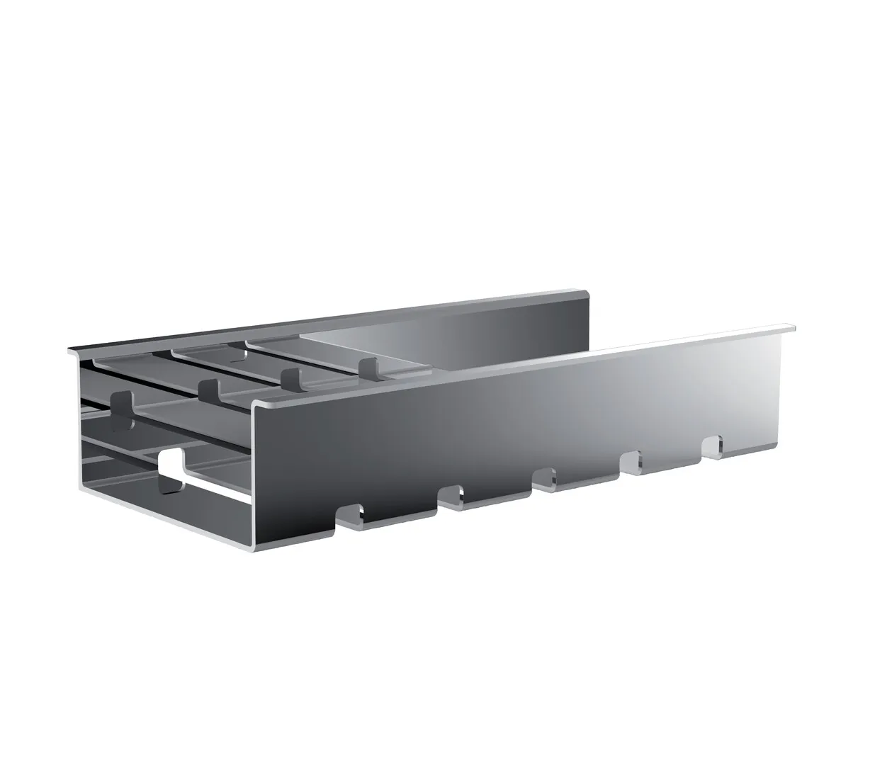 liaison Korb für Reling flach, 192 × 39 × 98 mm, chrom liaison Korb für Reling flach, 192 × 39 × 98 mm, chrom