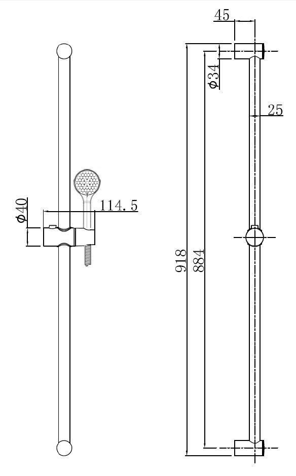 Brauseset AqvaBasic II - Handbrause 5-fach verstellbar, easy-clean - Wandstange 900 × 25 mm - Konusgleiter - Metall-Brauseschlauch 1600 mm × 1/2″ × 1/2″ Konus - chrom Brauseset AqvaBasic II - Handbrause 5-fach verstellbar, easy-clean - Wandstange 900 × 25 mm - Konusgleiter - Metall-Brauseschlauch 1600 mm × 1/2″ × 1/2″ Konus - chrom