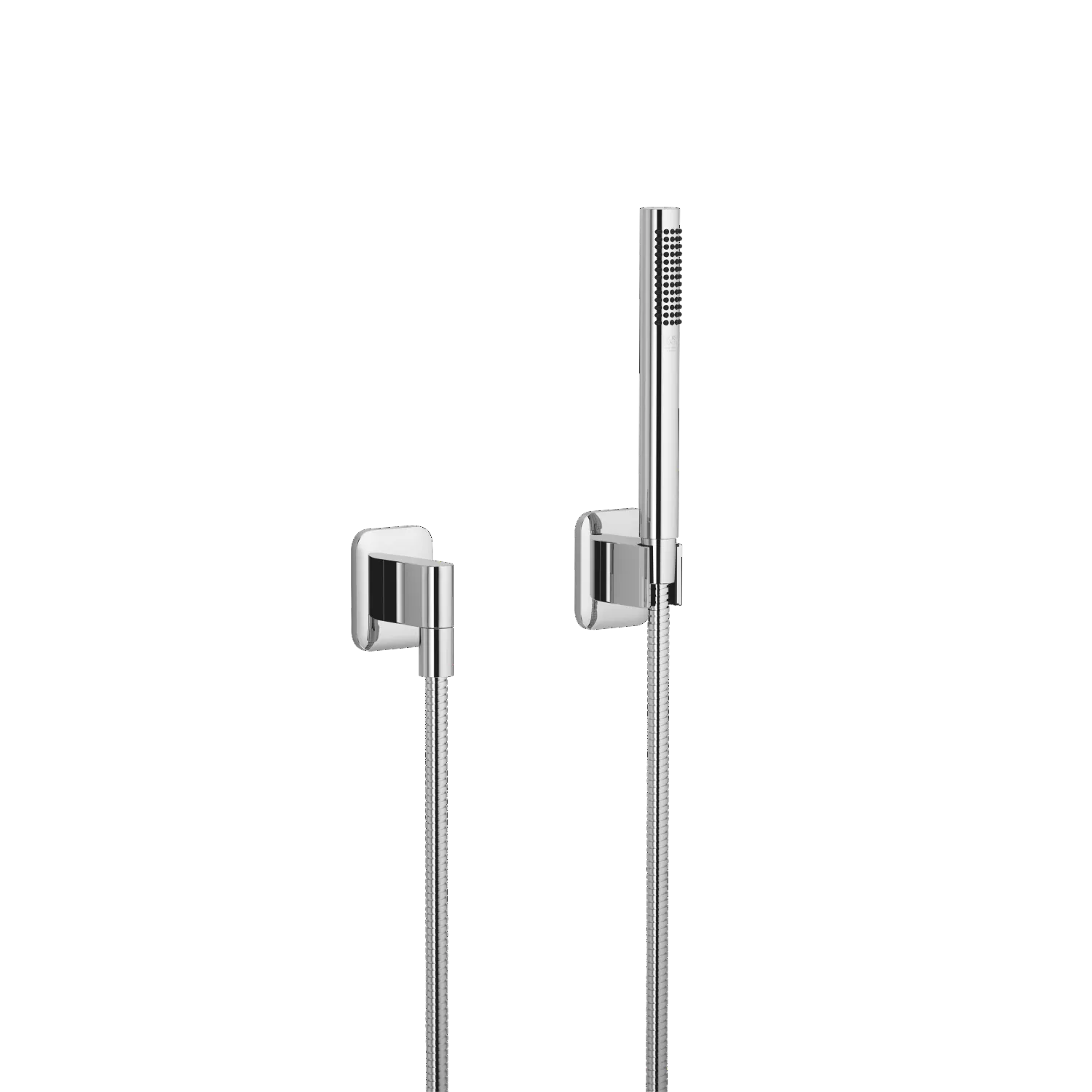 Dornbracht LISSE Schlauchbrausegarnitur mit Einzelrosetten FlowReduce Chrom