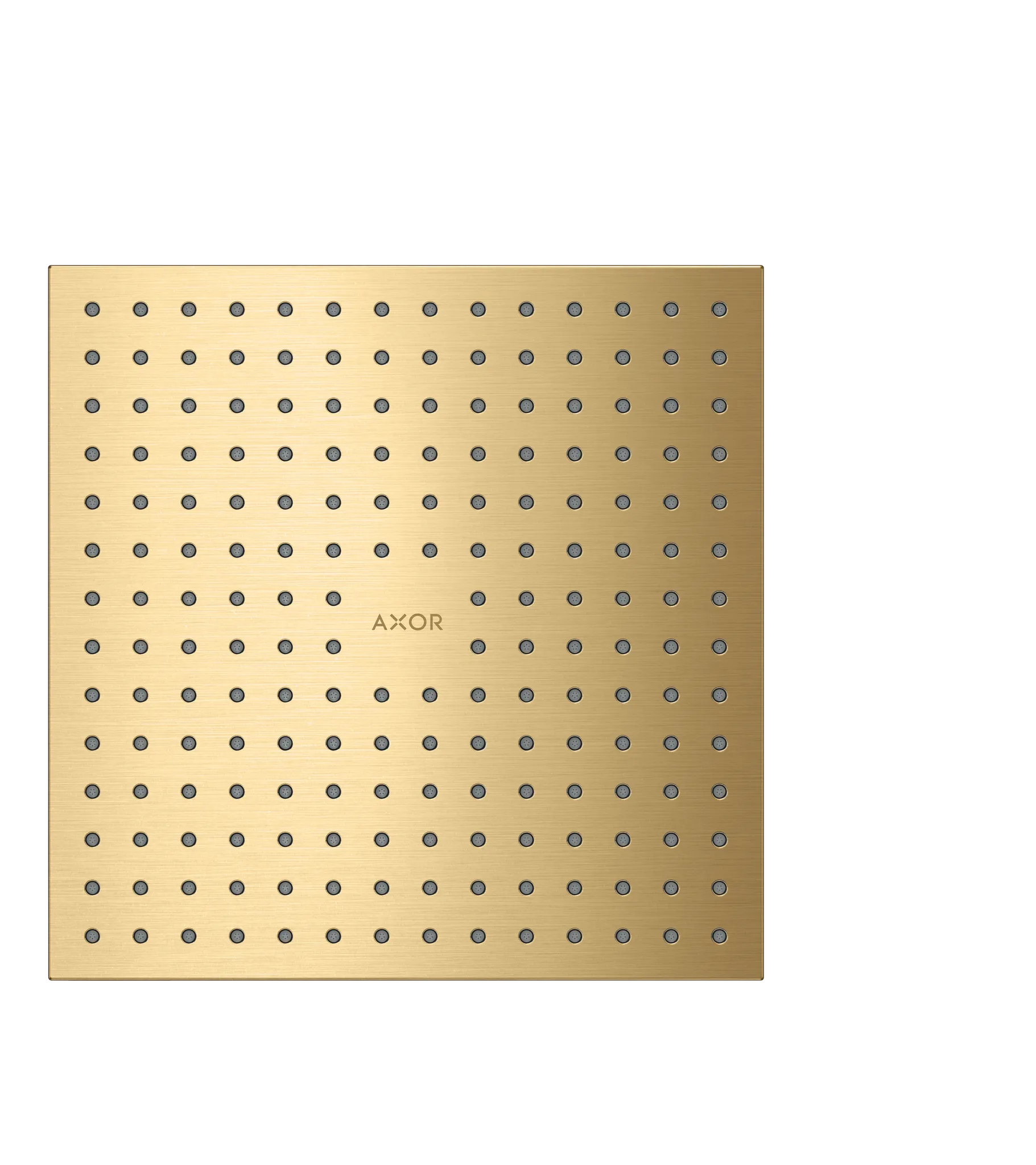 Hansgrohe AXOR ShowerSolutions Kopfbrause 250⁄250 1jet Deckenintegriert, Brushed Gold Optic