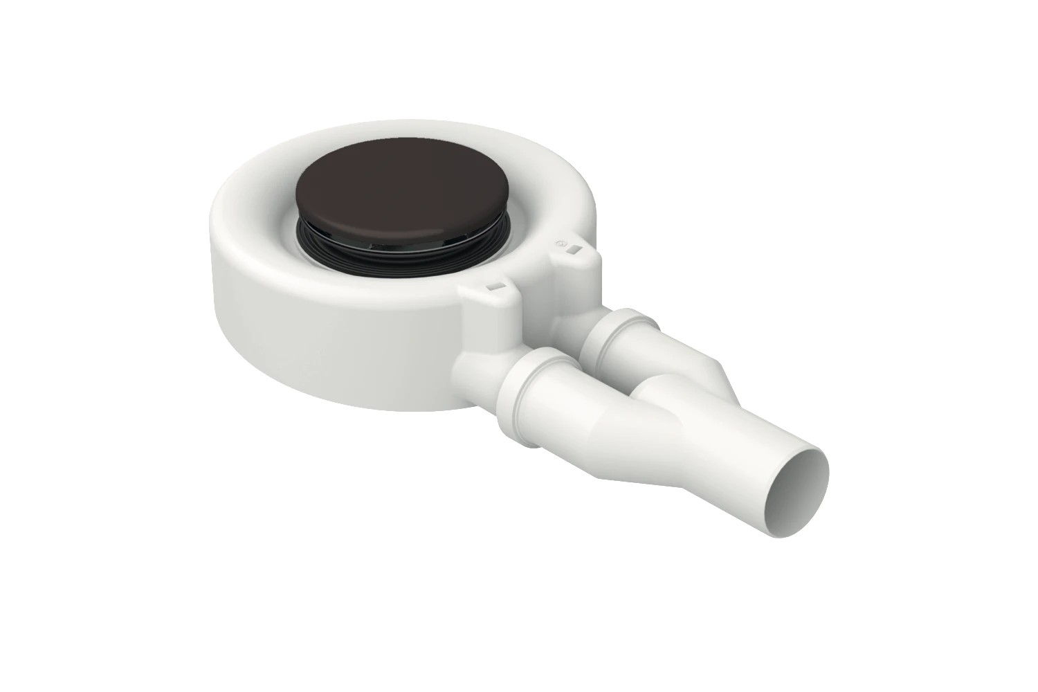 Bette Ablaufgarnitur für Duschwannen „BetteScope“ Modell B574 ⌀ 90 × 80 mm, ohne Überlauf in Slate