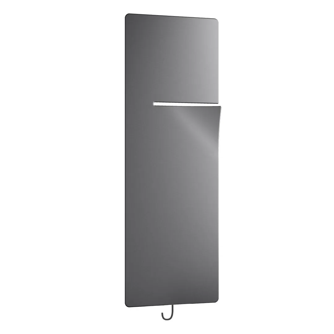 Kermi Design-Elektroheizkörper „Ineo®-E“ 60 × 140 cm in Graphit Metallic