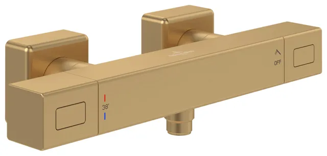 Einhand-Duscharmatur TVS00001800061 10,4 cm in Brushed Gold Einhand-Duscharmatur TVS00001800061 10,4 cm in Brushed Gold