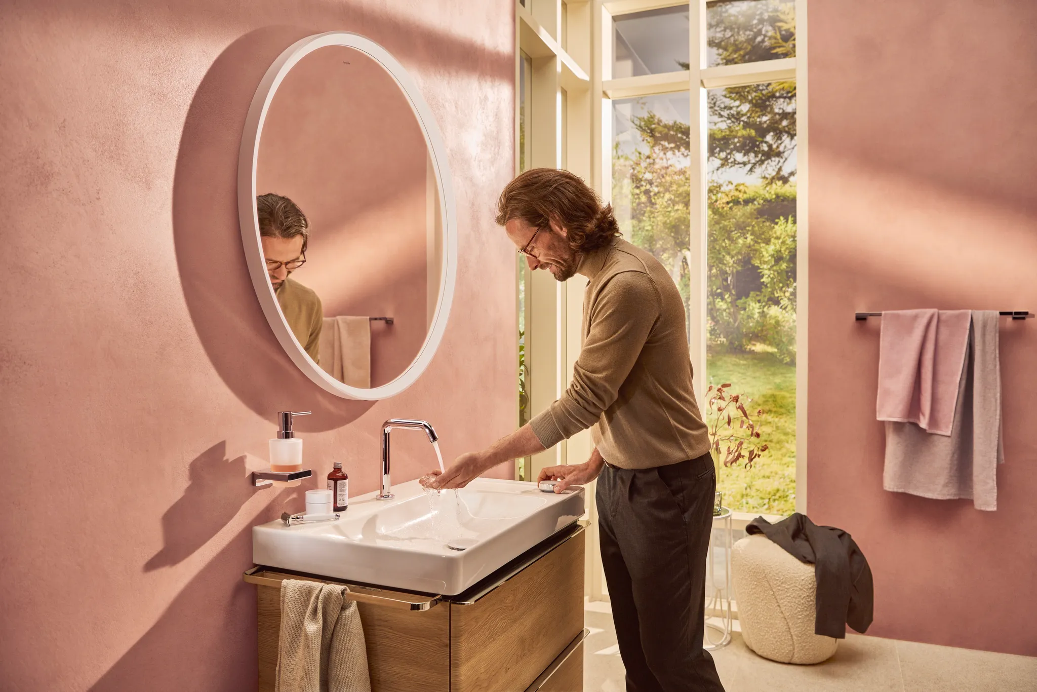 Hansgrohe AddStoris Q Lotionspender, Chrom Hansgrohe AddStoris Q Lotionspender, Chrom