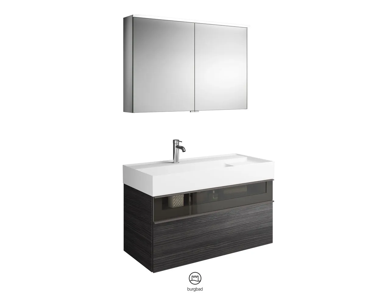 burgbad Yumo PG1 Badmöbelset (SFKZ102), Breite 1015 mm burgbad Yumo PG1 Badmöbelset (SFKZ102), Breite 1015 mm
