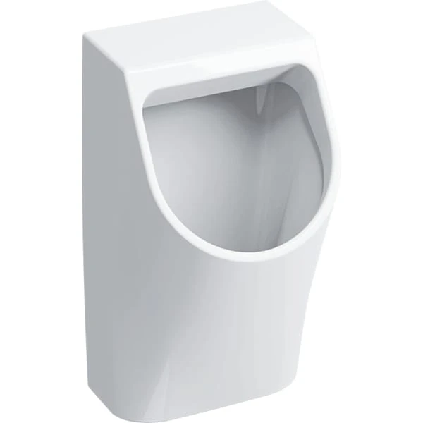 Urinal „Renova Plan“, Zulauf von oben, Befestigung verdeckt, ohne Zielobjekt 32,5 × 58 × 30 cm 