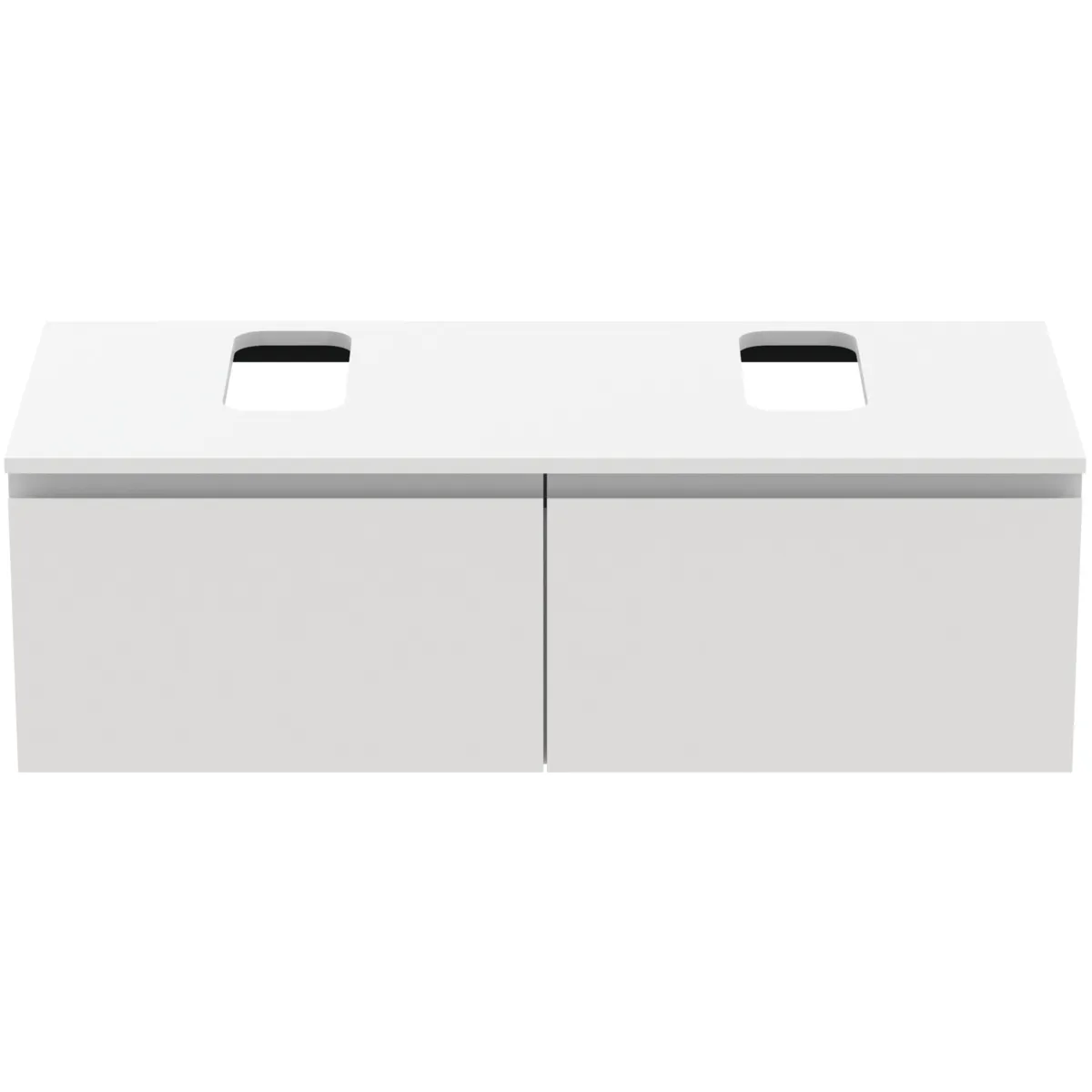 Ideal Standard Waschtischunterschrank „Finesse“ 120,2 × 37,8 × 50,5 cm Weiß matt lackiert Ideal Standard Waschtischunterschrank „Finesse“ 120,2 × 37,8 × 50,5 cm Weiß matt lackiert